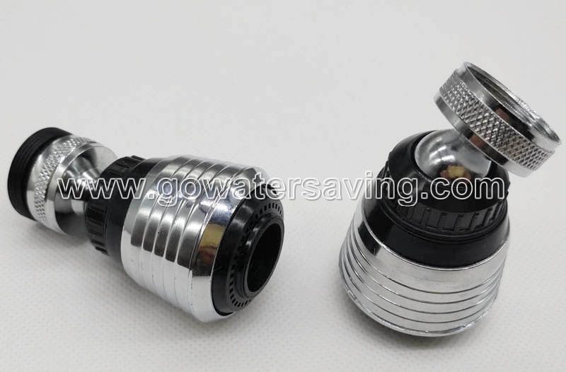 dual function kitchen faucet swivelling aerator